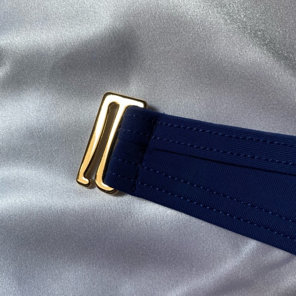 LaVien Rose blue bikini top - Picture 2 of 5